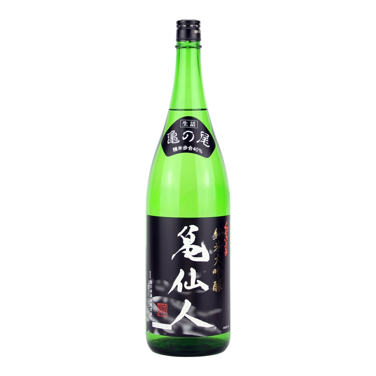 【くどき上手】純米大吟醸 亀仙人1800ml/亀の井酒造