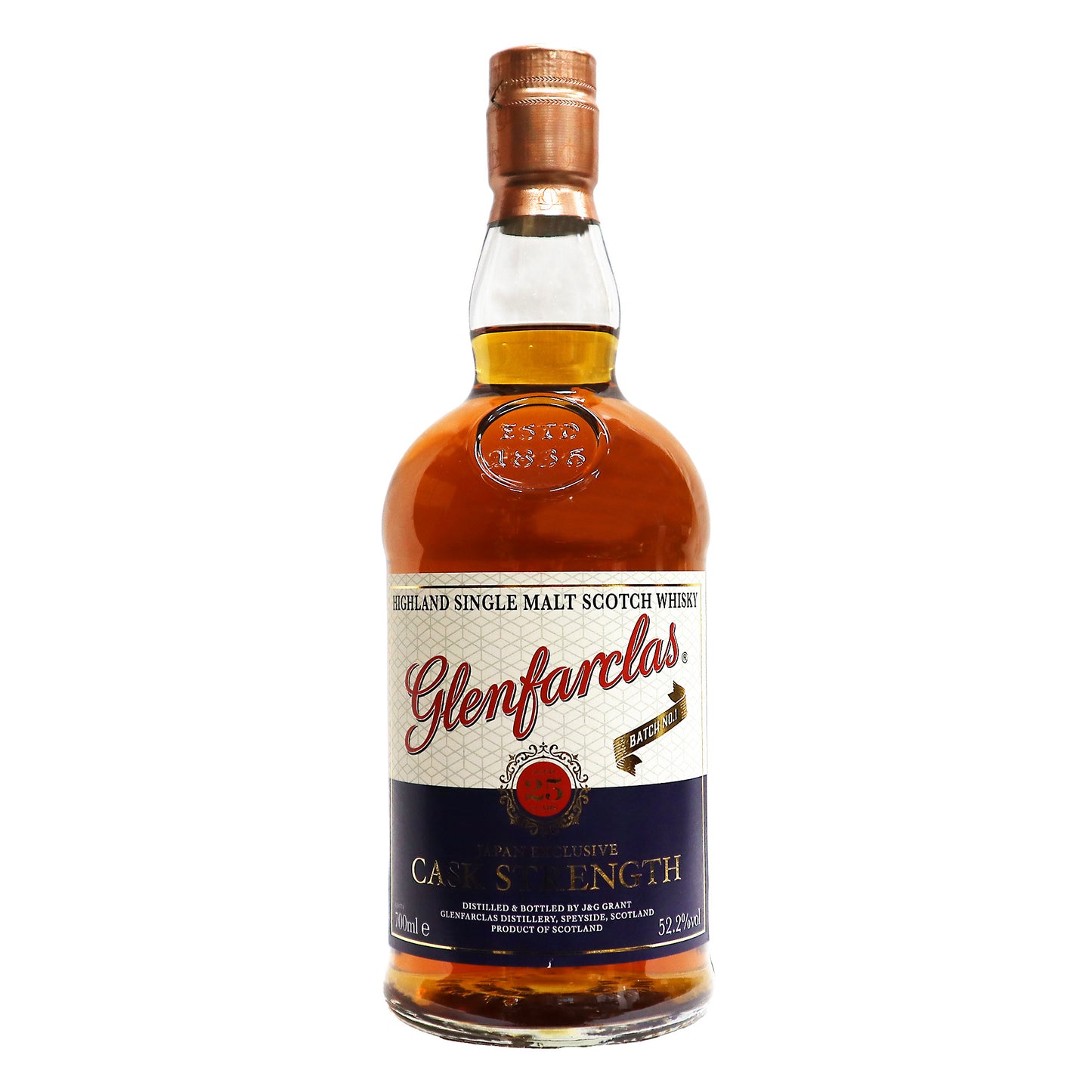 【グレンファークラス】JAPAN EXCLUSIVE 25年 バッチNO.1 52.2度 700ml/グレンファークラス