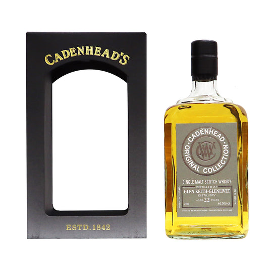 【ケイデンヘッド オリジナルコレクション】グレンキース 22年 バーボンバレル 46度 700ml/ケイデンヘッド