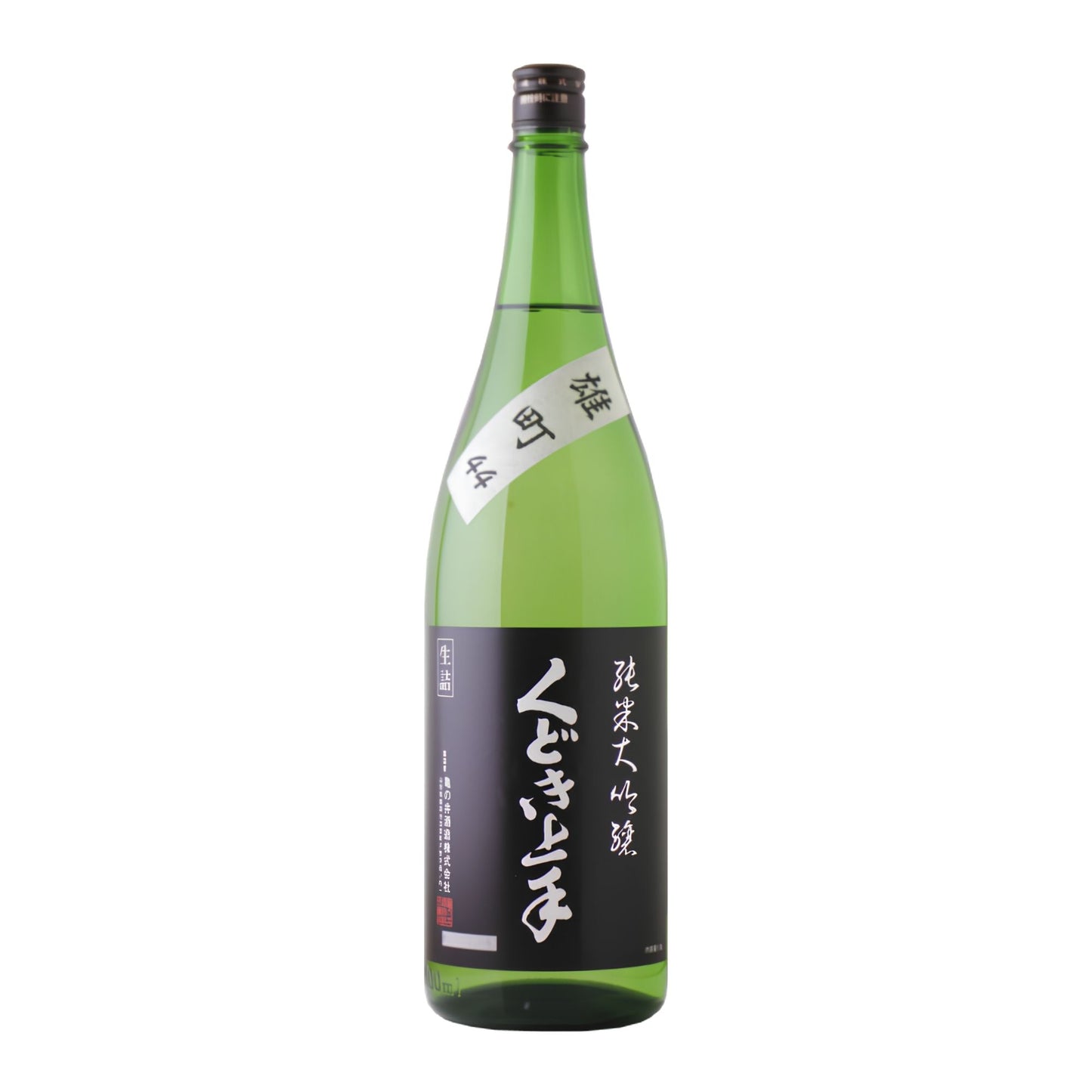 くどき上手 純米大吟醸 雄町 44% ひやおろし 1800ml/ 亀の井酒造