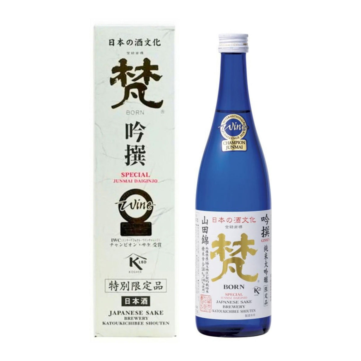梵 純米大吟醸 吟撰 720ml/加藤吉平商店