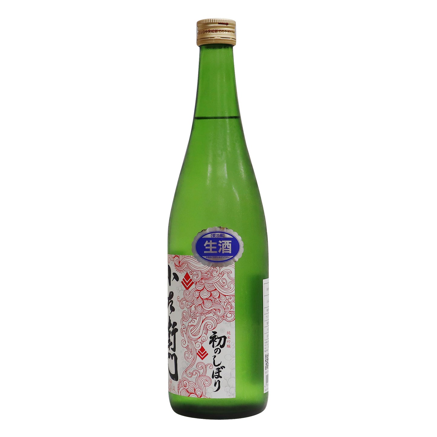 【小左衛門】初のしぼり 純米吟醸 720ml/中島醸造