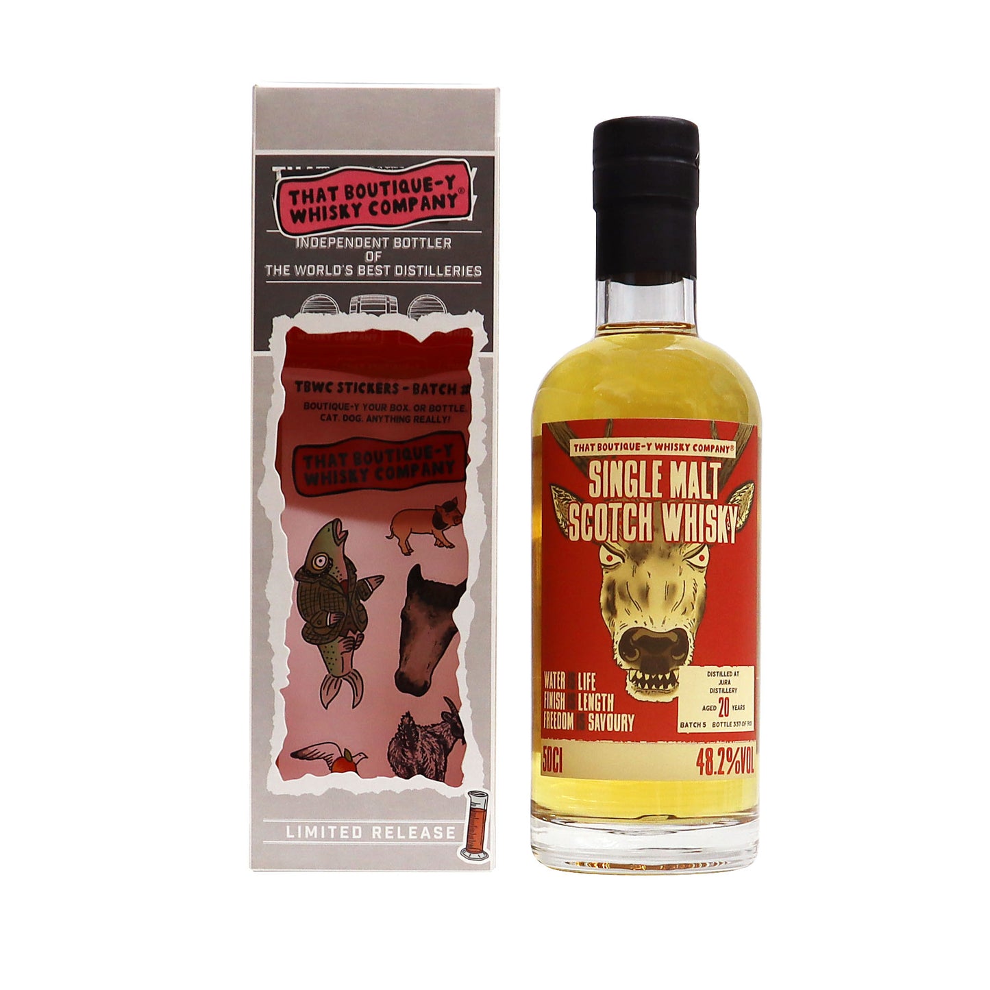 【ジュラバッチ5】 20年 ブティックウイスキー 48.2度 500ml/ブティックウイスキー