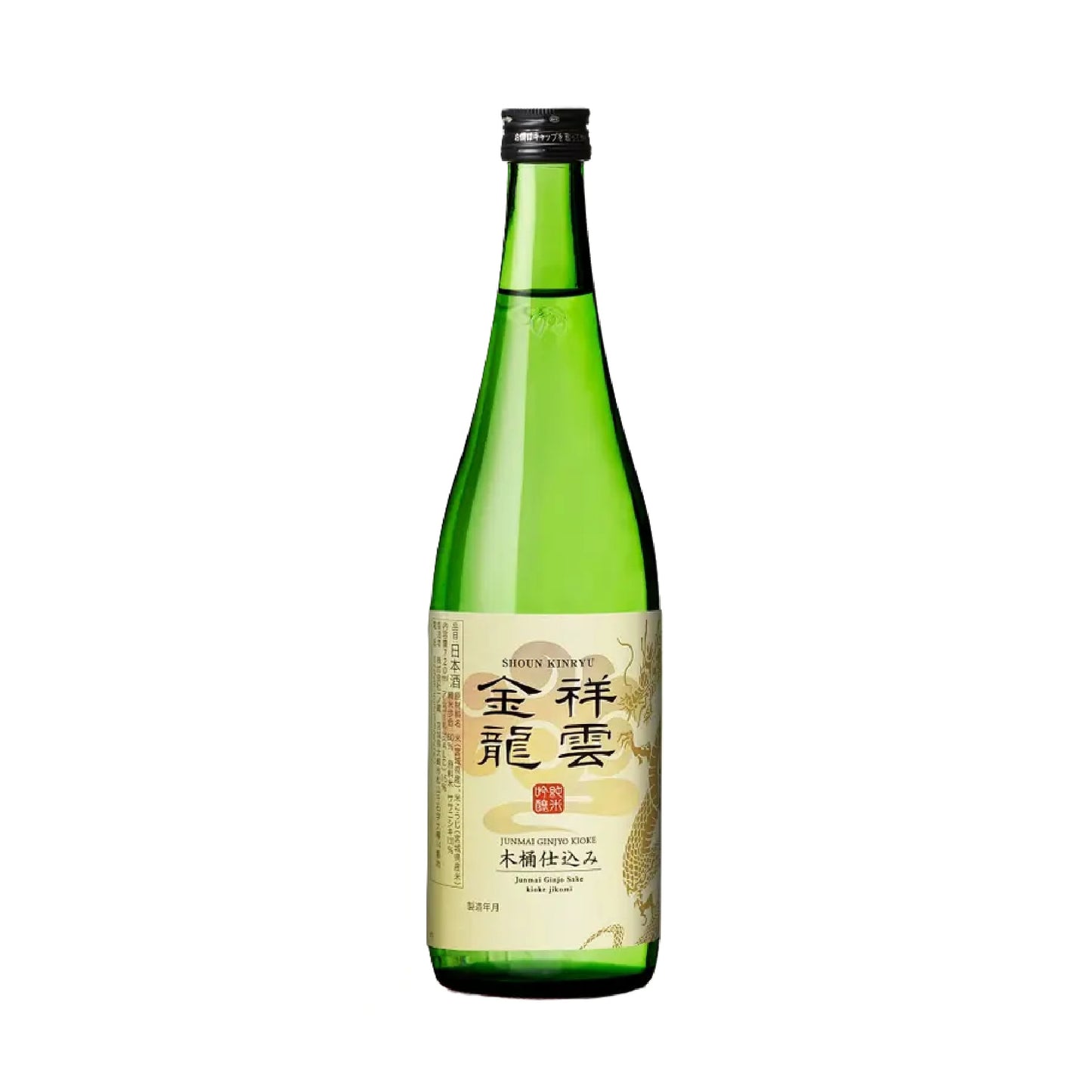 【祥雲金龍】純米吟醸 木桶仕込み 720ml/一ノ蔵金龍蔵