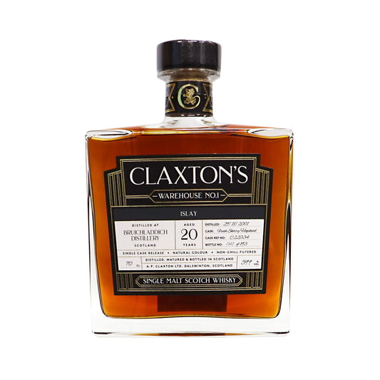 【ウェアハウスNo.1】クラクストンズ 20年 59.9度 700ml/ブルックラディ蒸留所