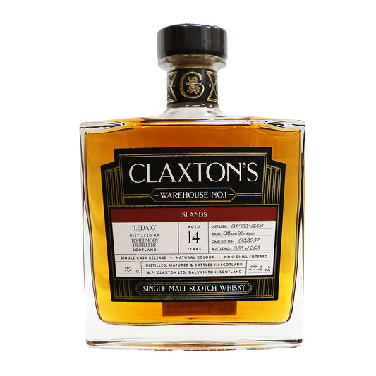 【レダイグ】”ウェアハウスNo.1シリーズ” 2008 14年 57.2度 700ml/クラクストンズ