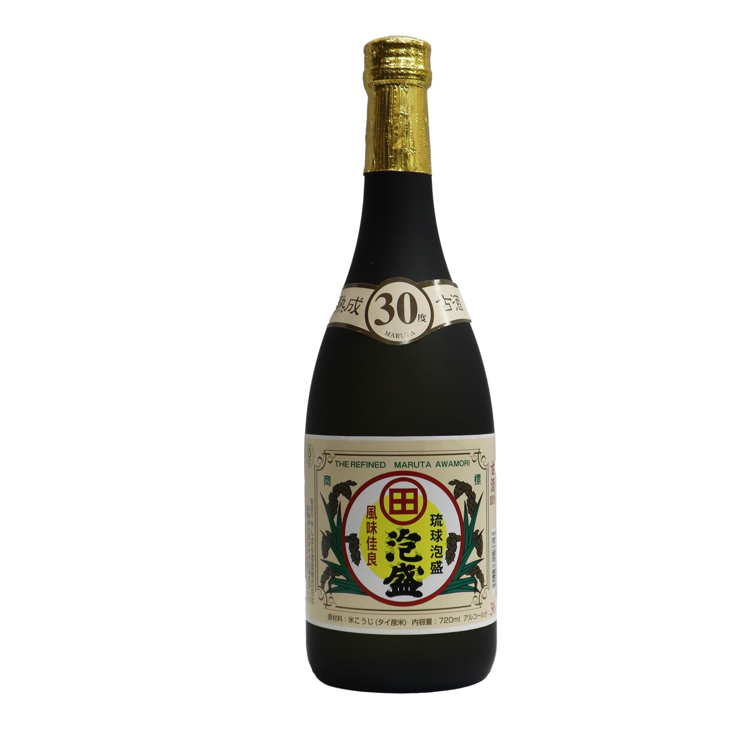 【まるた】泡盛 30度 3年古酒100% 720ml/やんばる酒造