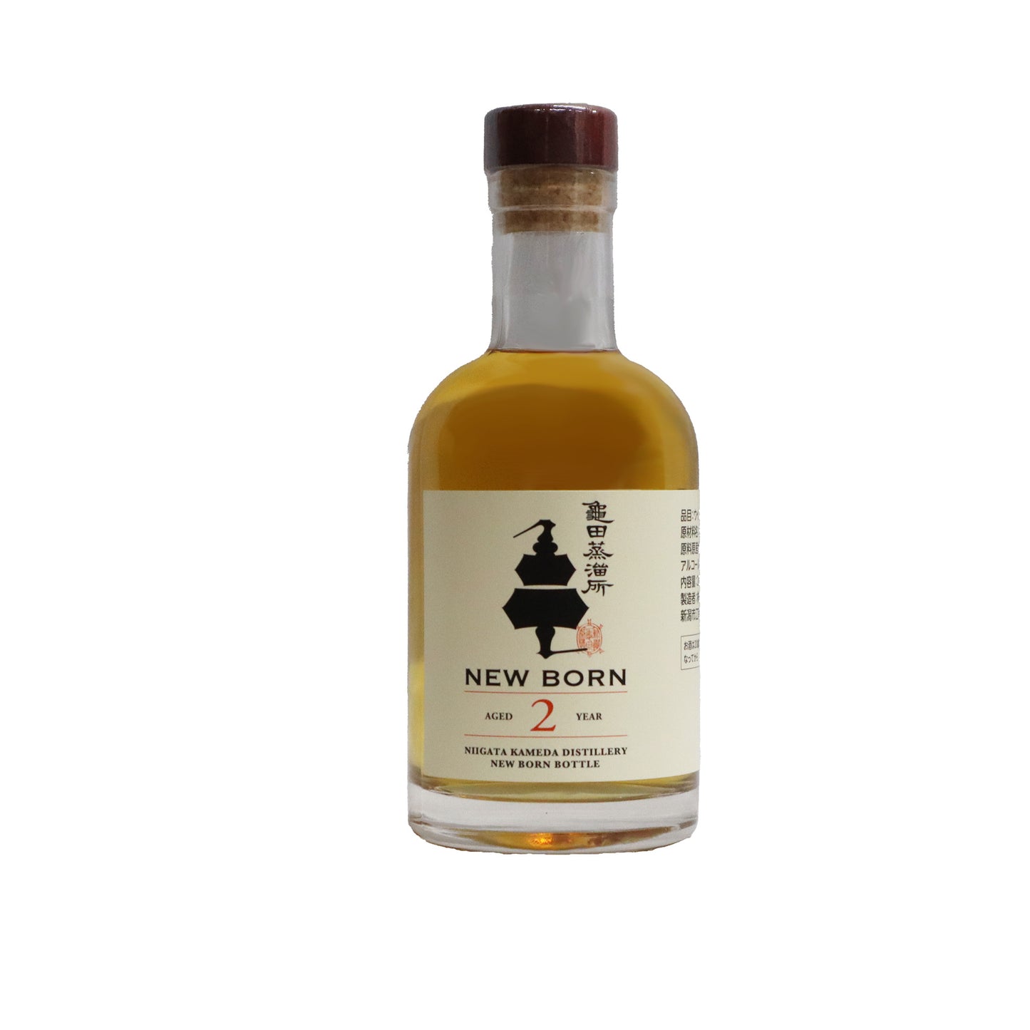 新潟亀田 ニューボーン AGED 2 YEAR 55度 200ml/新潟亀田蒸留所