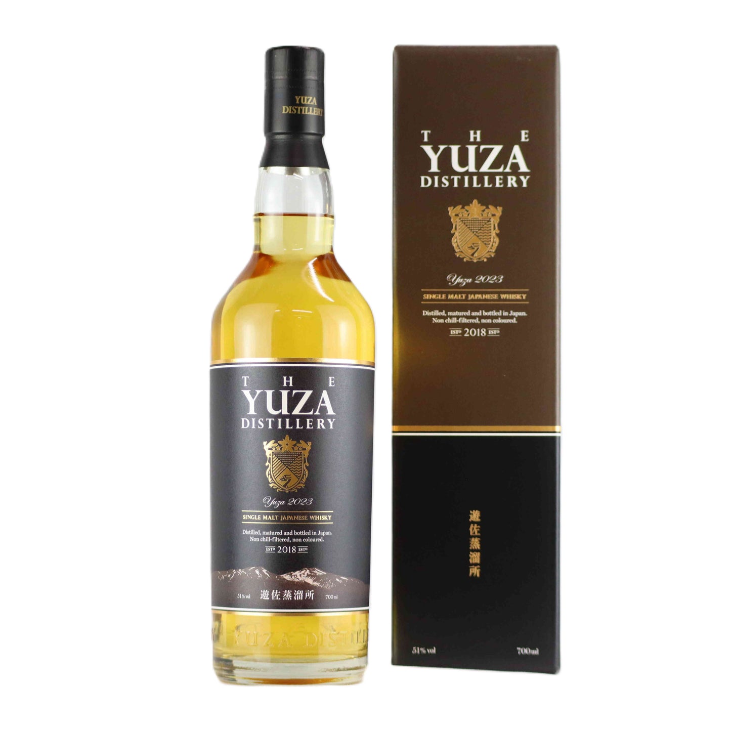 【YUZA】 シングルモルト2023 51度 700ml/ 遊佐蒸溜所