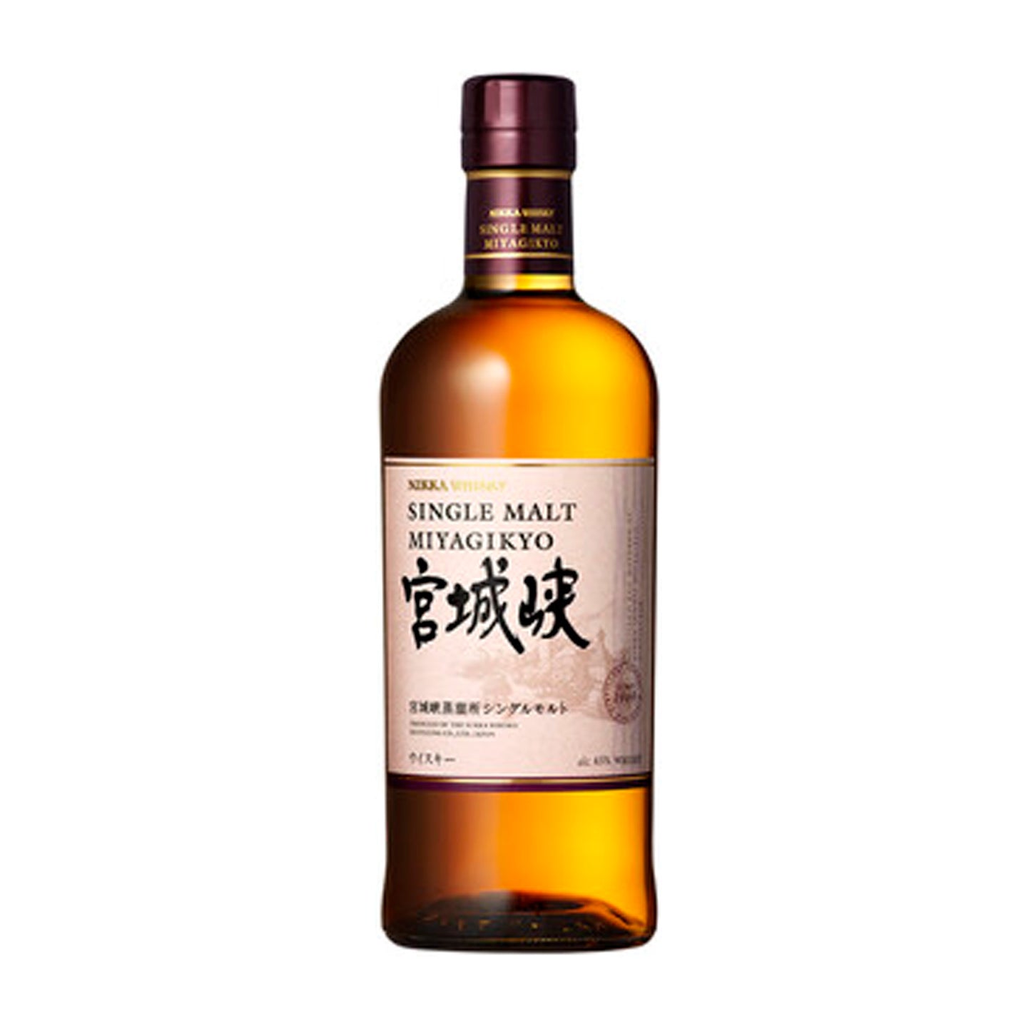 【宮城峡】シングルモルト 45度 700ml/ニッカ ウヰスキー