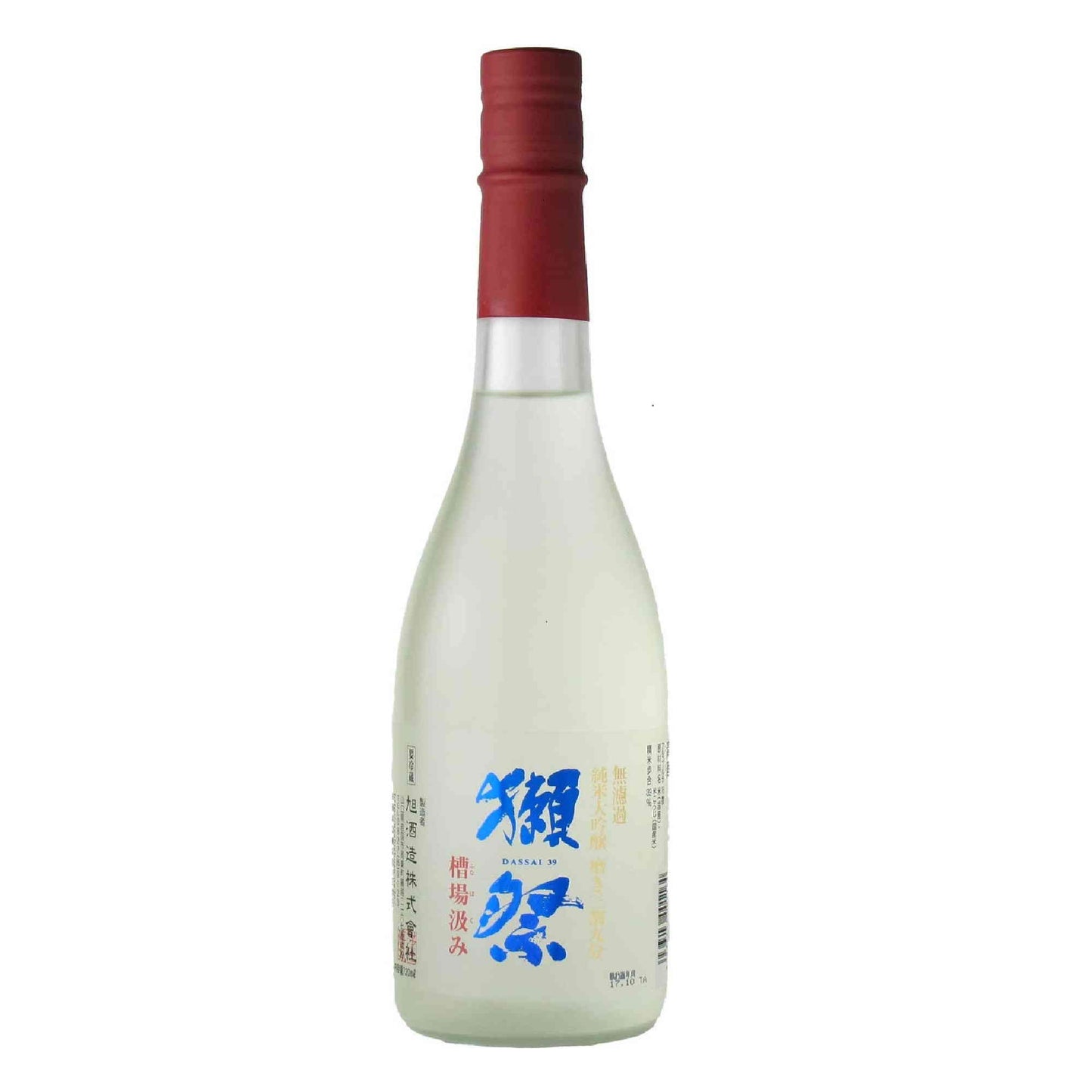 【獺祭】 純米大吟醸 磨き三割九分 槽場汲み無濾過 720ml/獺祭 【予約】 お届け10/17以降