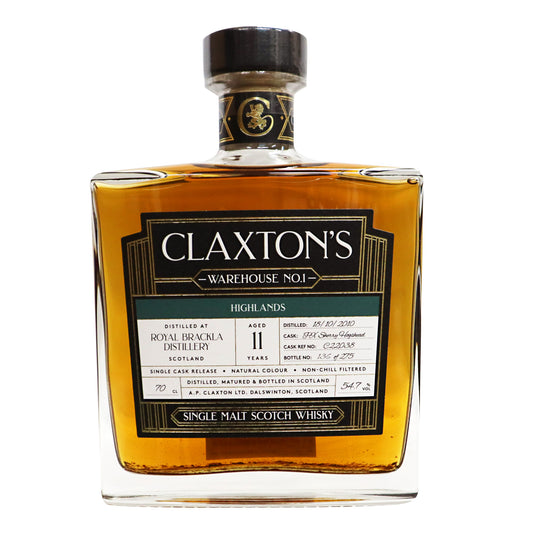 【ロイヤルブラックラ】”ウェアハウスNo.1シリーズ” 2010 11年 54.7度 700ml/クラクストンズ