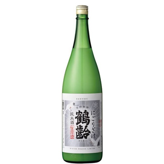 【鶴齢】 純米酒 にごり酒 生原酒 1800ml/新潟県 青木酒造