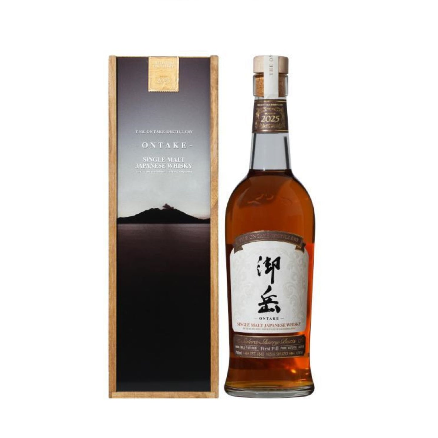 【 御岳 】 御岳 2025 ジャパニーズ シングルモルト 43度 700ml/西酒造株式会社