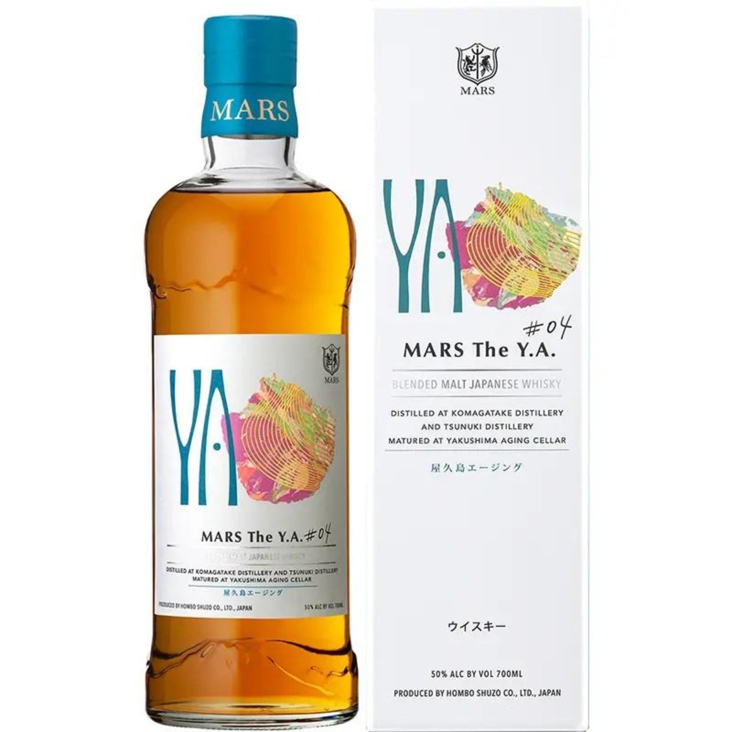 【MARS The Y.A.】 #04 50度 700ml/マルス駒ヶ岳蒸溜所・マルス津貫蒸溜所