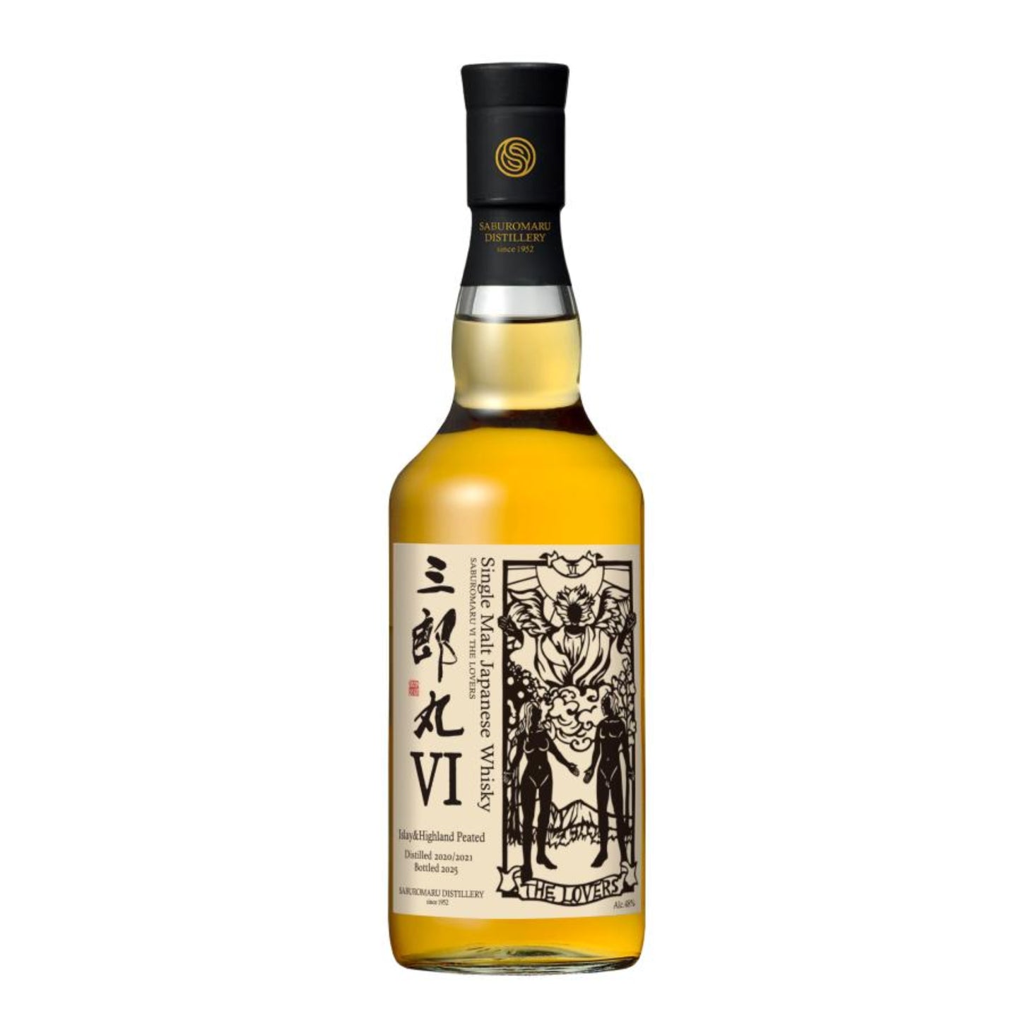 【三郎丸VI】THE LOVERS SINGLE MALT 48% 700ml/若鶴酒造 三郎丸蒸留所
