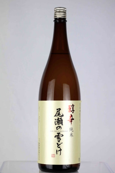 尾瀬の雪どけ 醇辛 純米 1800ml/龍神酒造