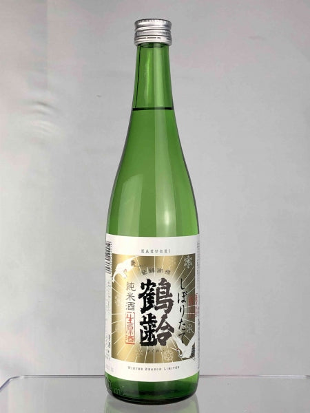 【要冷蔵】鶴齢 純米生原酒 しぼりたて/青木酒造