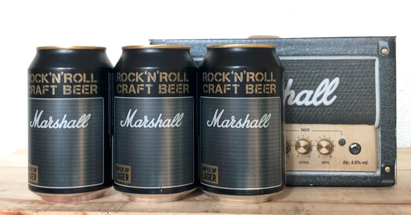 『Marshall Amps（マーシャルアンプ）』公式のラガービールが入荷！【noteから転載】