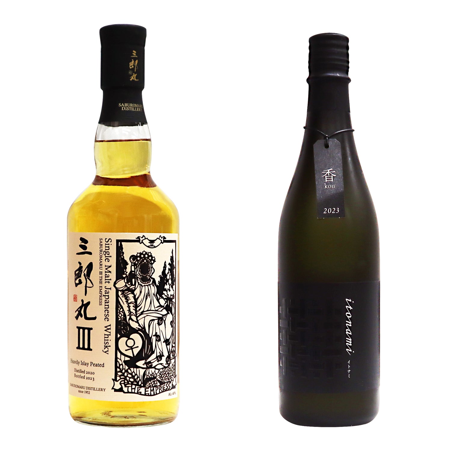 ウイスキーと日本酒のセット