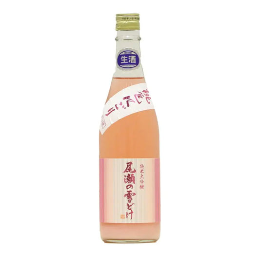 【尾瀬の雪どけ】桃色にごり 純米大吟醸生酒 720ml/龍神酒造