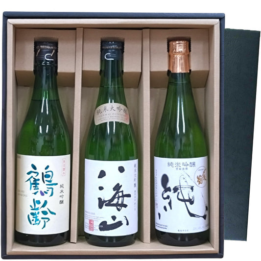 新潟銘酒 飲み比べ純米吟醸・純米大吟醸セット 720ml×3本【送料無料】