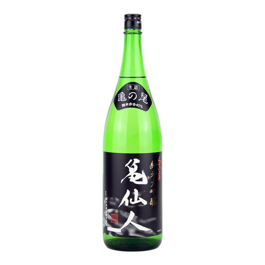 【くどき上手】純米大吟醸 亀仙人1800ml／亀の井酒造