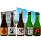【日本酒 純米酒飲み比べセット】梵 陸奥八仙 船中八策 美丈夫 あさ開入り 300ML×5本セット 【送料無料】