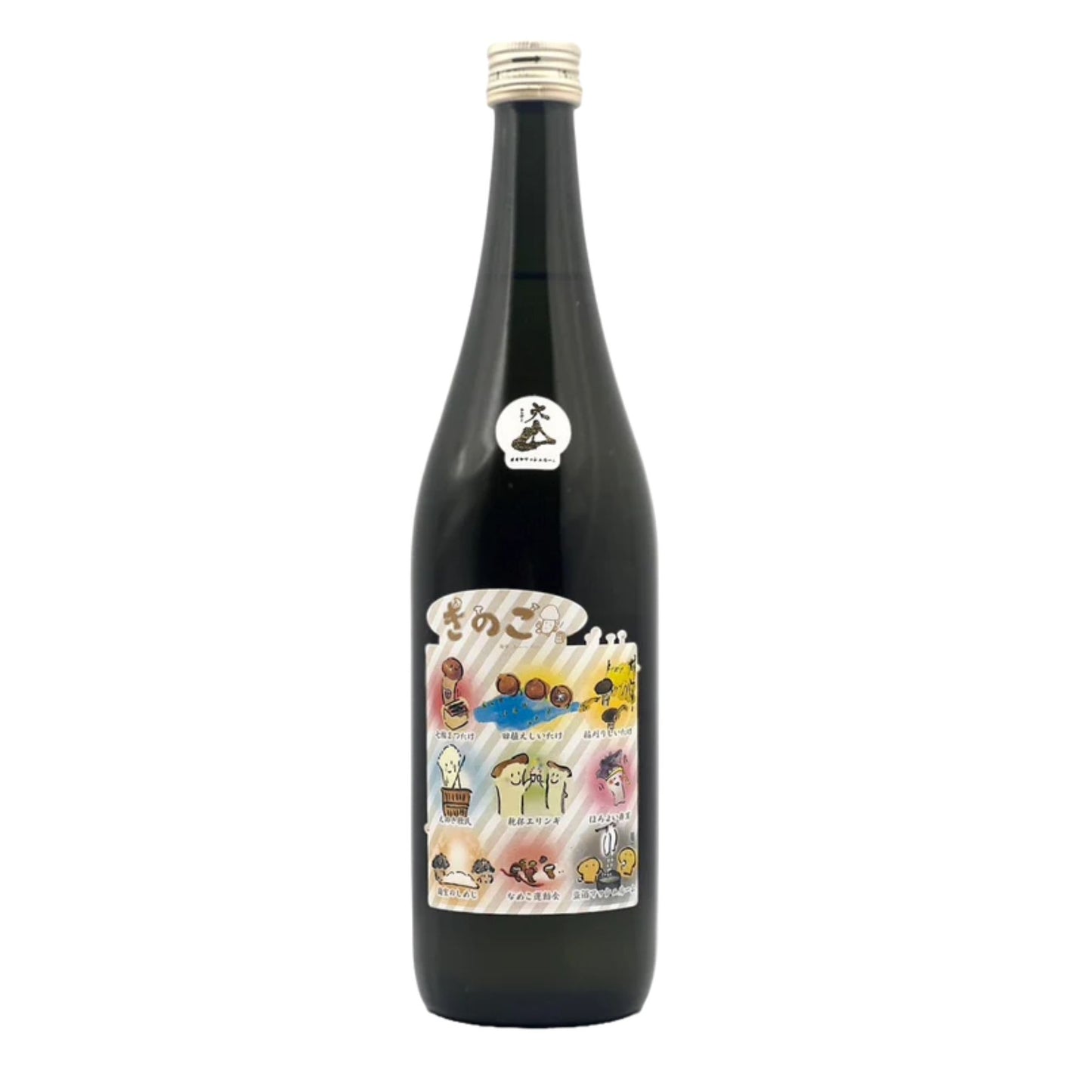 【大山】特別純米ひやおろし きのこラベル 720ml/加藤嘉八郎酒造