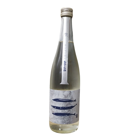 【越路乃紅梅 】秋刀魚と呑む越路乃紅梅 無濾過純米生原酒 720ml／頚城酒造