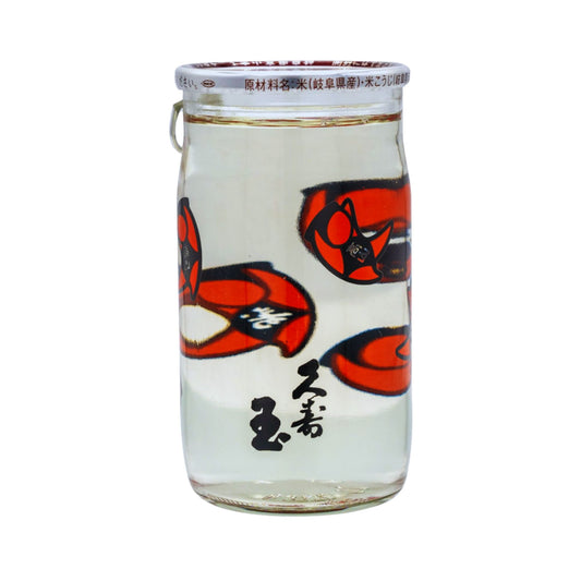 【久寿玉】 手造り純米カップ 180ml／平瀬酒造店