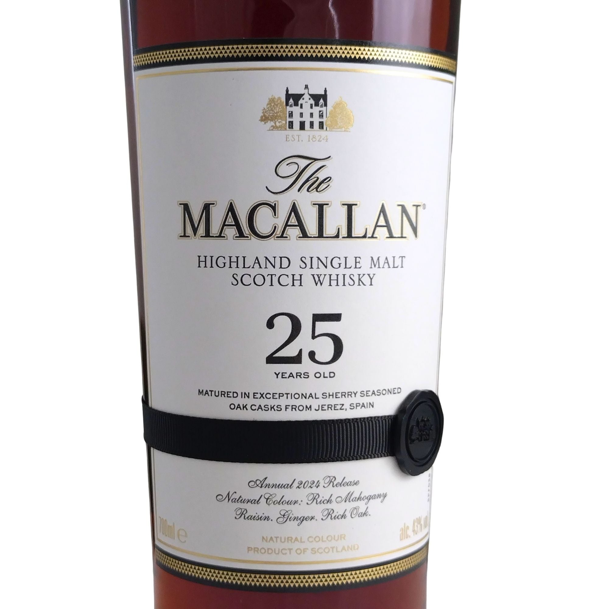 ザ・マッカラン】25年 サントリー正規品 700ml/マッカラン蒸溜所