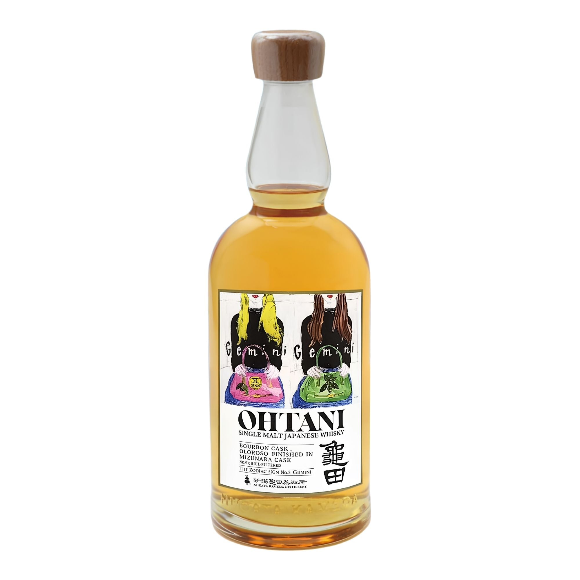 新潟亀田】 OHTANI WHISKY Zodiac Sign Series “Gemini” 50度 700ml