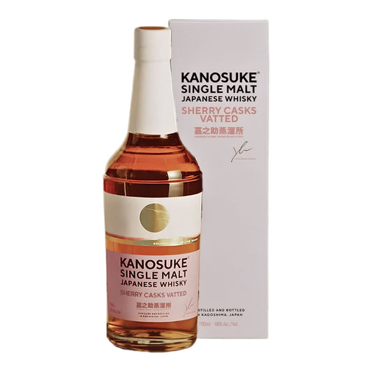 【嘉之助】シングルモルト SHERRY CASK VATTED 48度 700ML /嘉之助蒸溜所