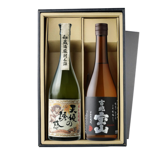 【焼酎 TWSCベスト・オブ・ザ・ベスト セット】吉兆宝山 & 天使の誘惑 芋焼酎720ml × 2本/西酒造