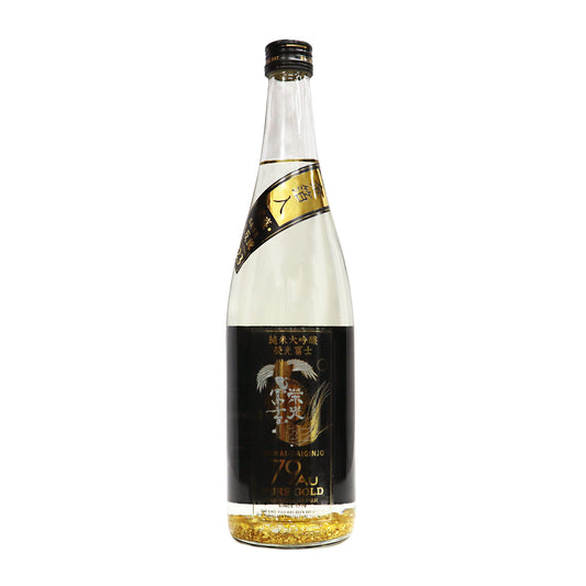 【栄光冨士】純米大吟醸 79au PURE GOLD 金箔入り720ml/冨士酒造