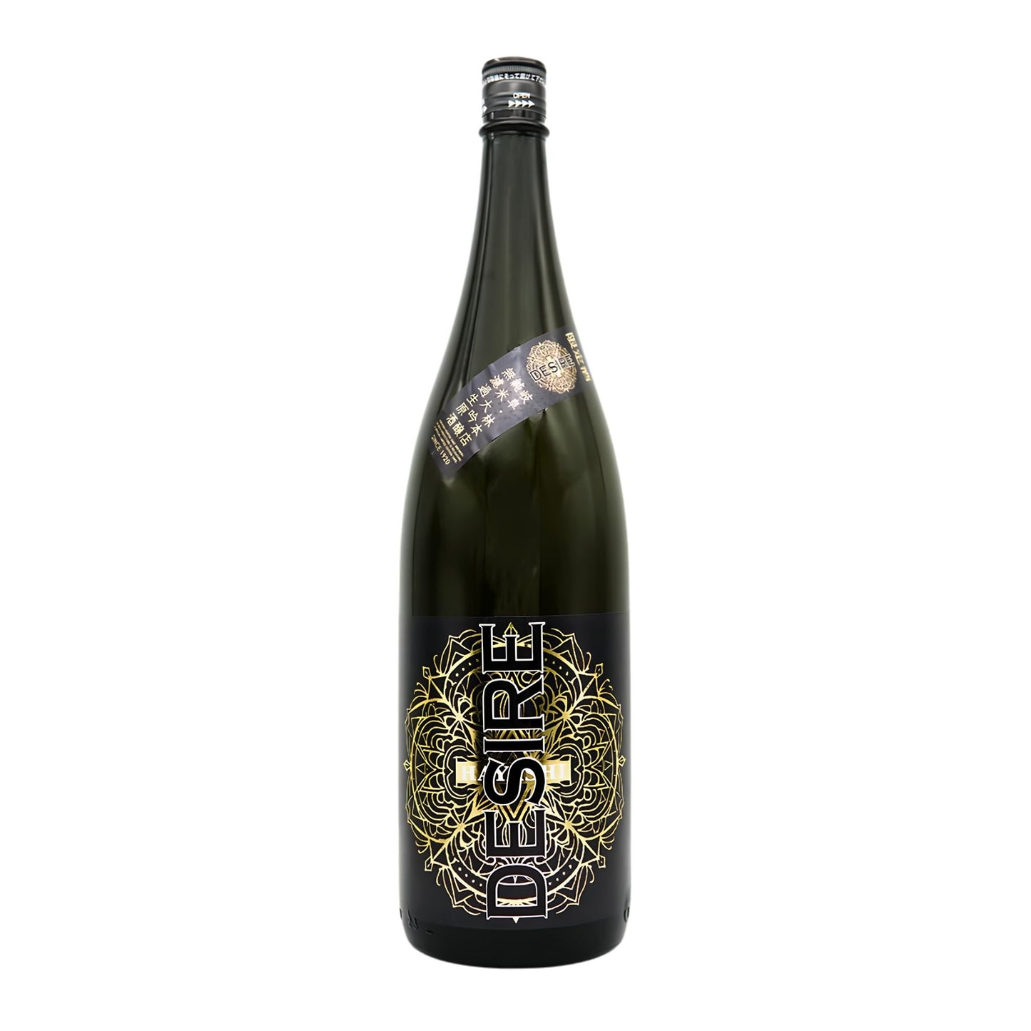 【林本店】純米大吟醸 生原酒 DESIRE （デザイア）1800ml ／林本店