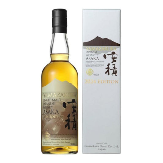 【山桜】安積 シングルモルトジャパニーズウイスキー  2024 EDITION 50度 700ml／笹の川酒造