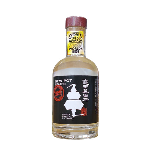【新潟亀田】 ニューポット Peated 2026edition 60度 200ml／新潟亀田蒸留所