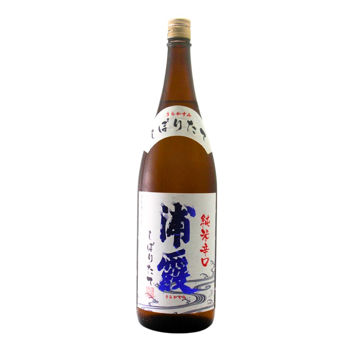 【浦霞】純米辛口 しぼりたて生 1800ml/佐浦