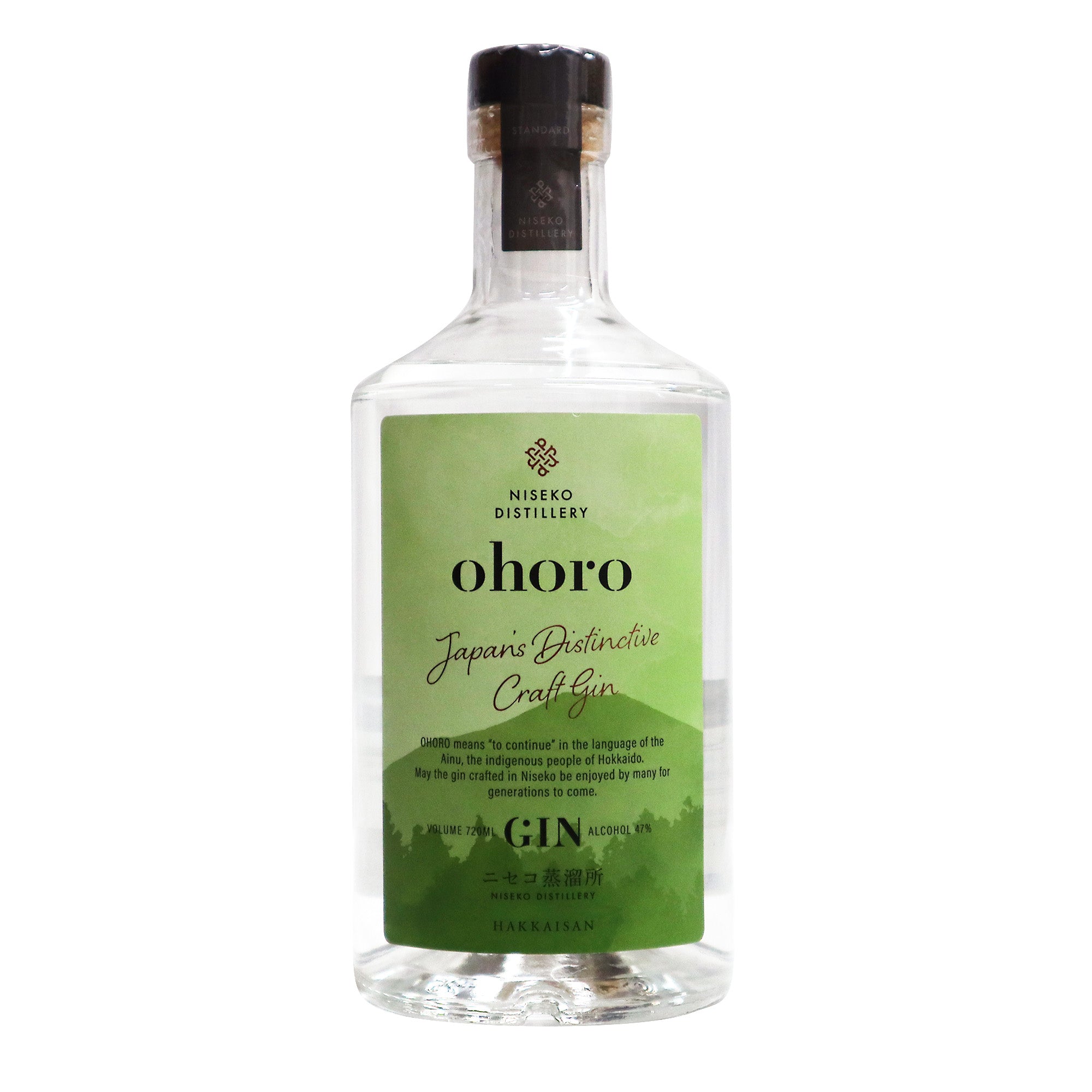 ニセコ蒸溜所 ohoro GIN オホロ ジン 720ml