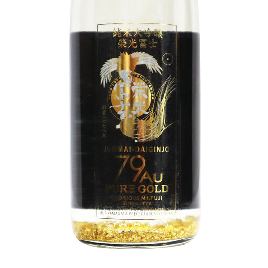 【栄光冨士】純米大吟醸 79au PURE GOLD 金箔入り720ml/冨士酒造