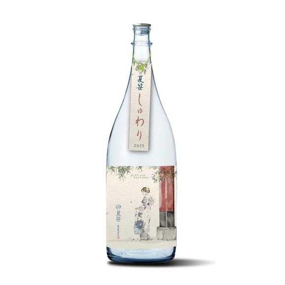 【夏笹】しゅわり 純米発泡生2025 1800ml/金井酒造店