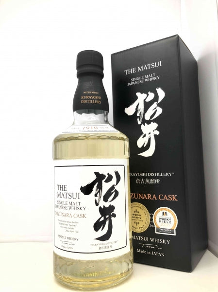 シングルモルトウイスキー 松井 ミズナラカスク 700ml／松井酒造 倉吉蒸溜所