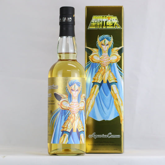 AMAHAGAN 聖闘士星矢 ゴールドセイント ウイスキーシリーズ「アクエリアス カミュ」47度 700ml／長濱蒸溜所